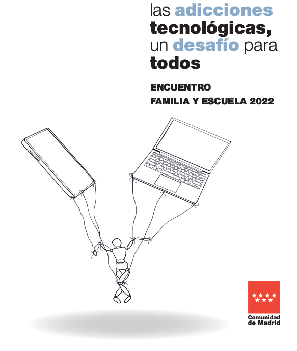 educacmadrid's tweet photo. 🤳 El Consejo Escolar de la @ComunidadMadrid organiza el encuentro Familia-Escuela: "Las #AdiccionesTecnológicas, un desafío para todos".

🗓️ Lunes 6 de junio a las 17h
📺Streaming: https://t.co/5tN9F7DWaq
➕información e inscripción presencial: https://t.co/SaXU86bFJH https://t.co/bxWWiWV3iL