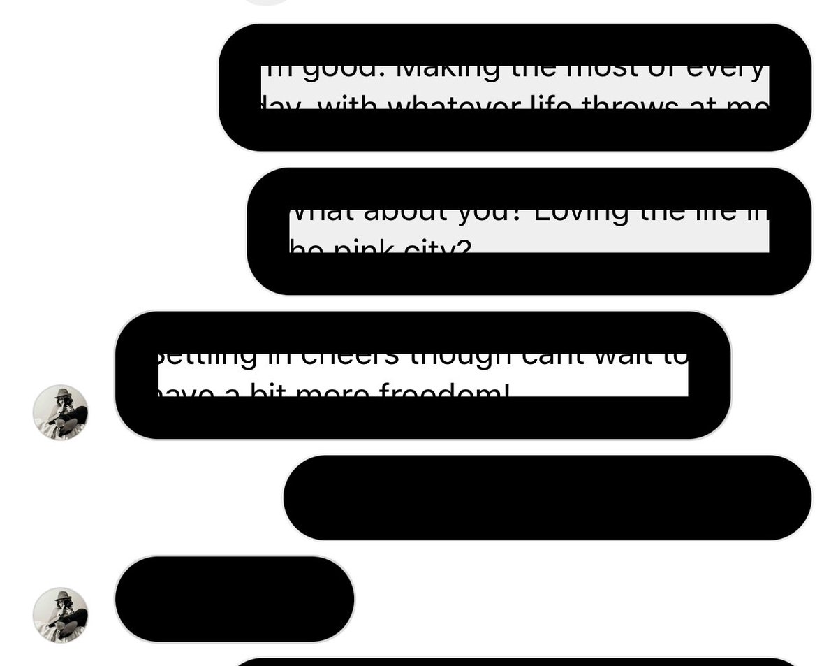 Does anyone know what’s going on, all of my <a href="/instagram/">Instagram</a> chats look like they were censored?!? 😱🤷🏻‍♂️