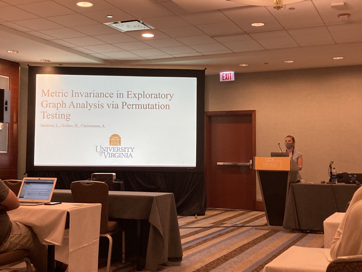 AmandaKMontoya's tweet photo. Now Laura takes over the EGA workshop to discuss metric invariance! #networkmodels #statistics #measurement https://t.co/UM63VANems