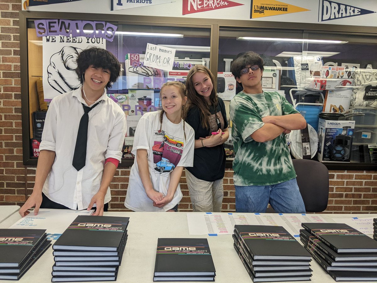 YearbookWNHS's tweet photo. We hope you enjoy your yearbooks @WaukeshaNorth1 ! https://t.co/0YRFiM3KX2