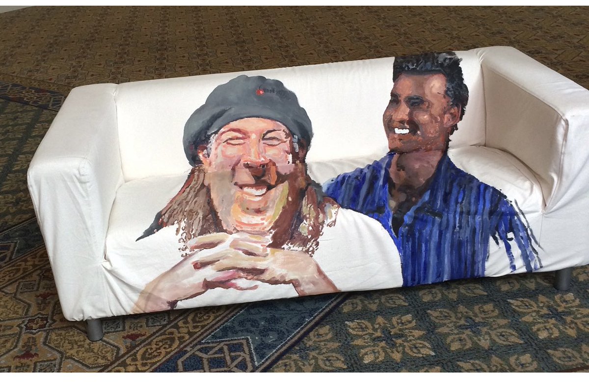 ToddRDoyle's tweet photo. @Tony_BATtista @tastytrade Remember that couch slip cover about a decade ago someone made for you? https://t.co/Uq98U8NCM5