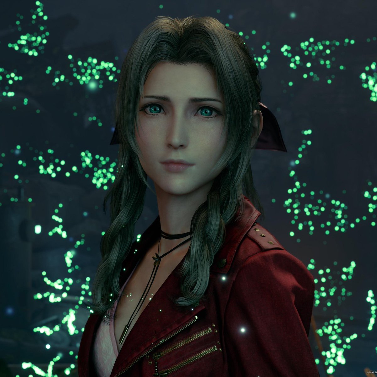 vamplesbianotd's tweet photo. Today’s vampire lesbian otd is Aerith Gainsborough from Final Fantasy VII! She is both a headcanon lesbian and headcanon vampire. (request) https://t.co/CuEzKBclTQ