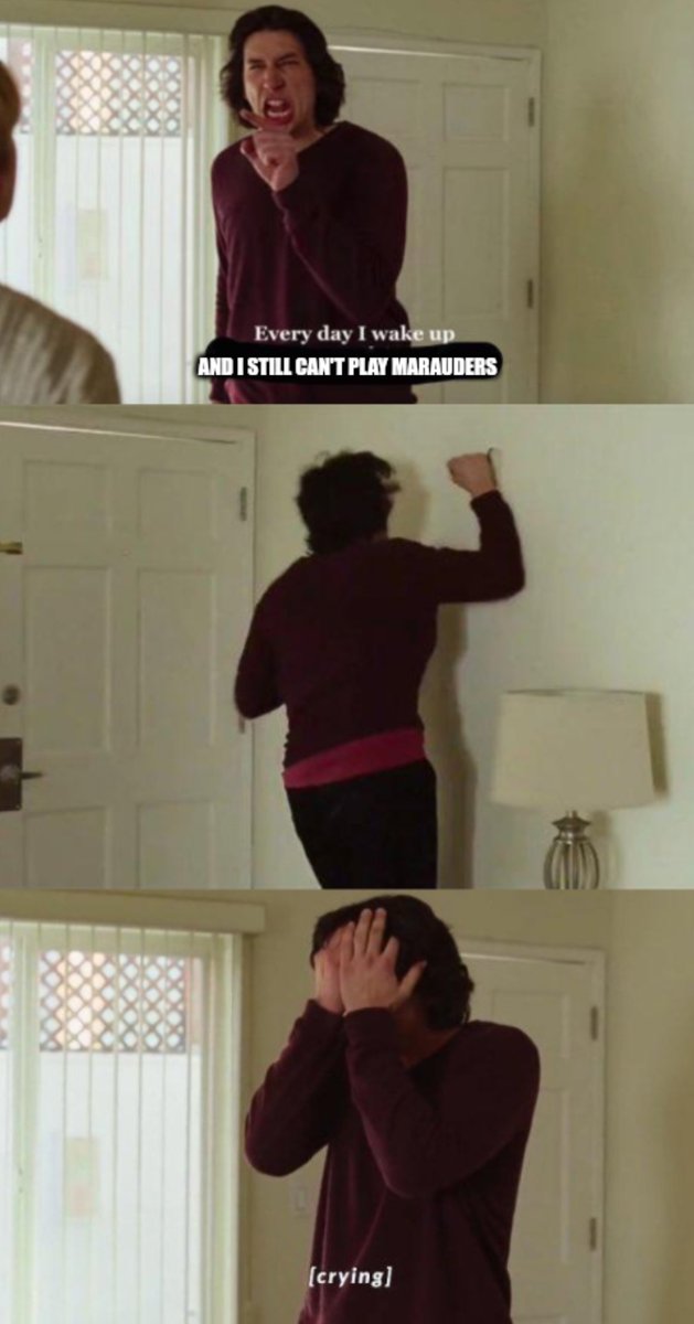 PlayMarauders's tweet image. Nobody:
The Marauders community: