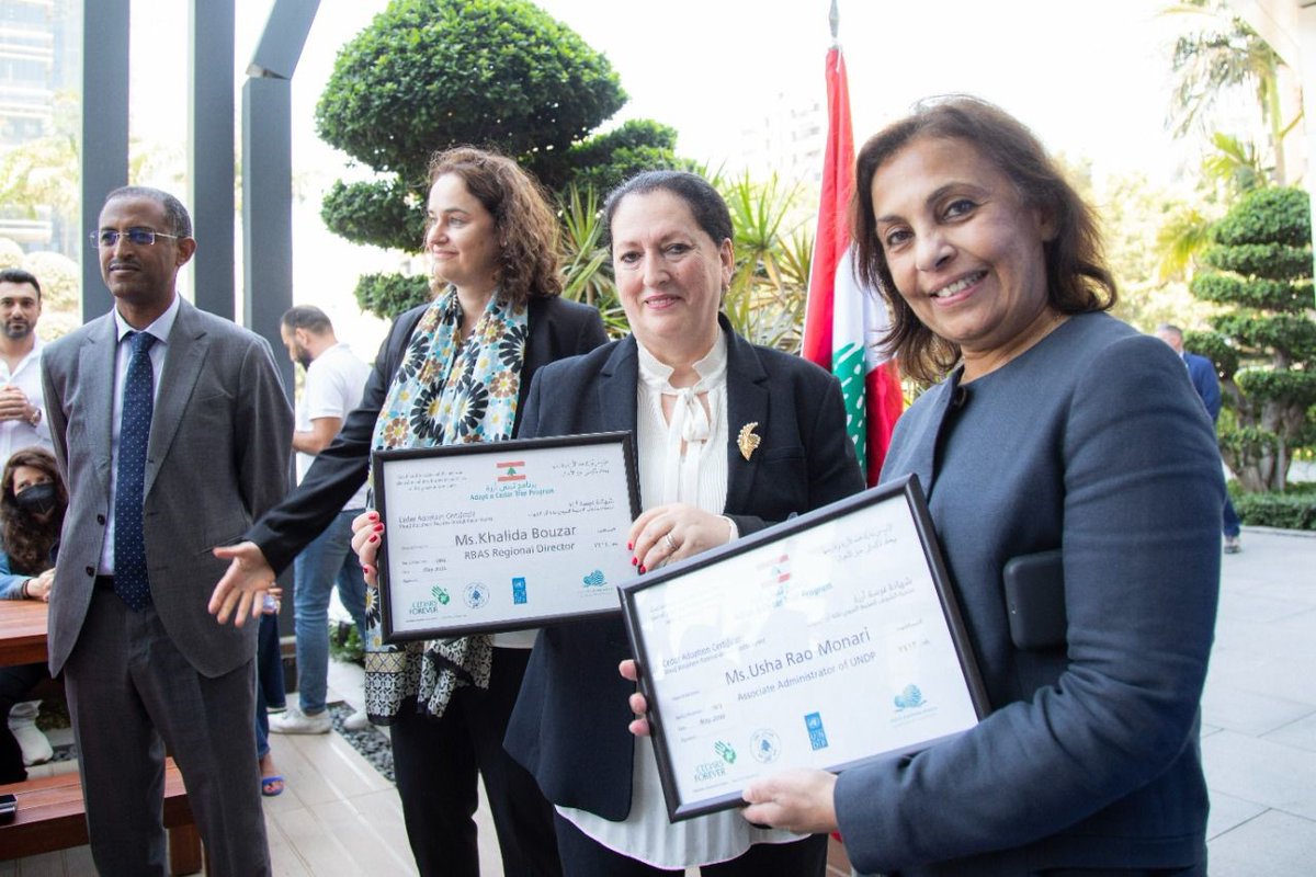 RaoMonari's tweet photo. I had the great pleasure of meeting with a team that proudly leads and is committed to @UNDP's work during challenging times. Thank you!
Congratulations on your new premises @UNDP_Lebanon! You'll always have @UNDP's full support in #BuildingLebanonForward https://t.co/8tDmvt2pgJ