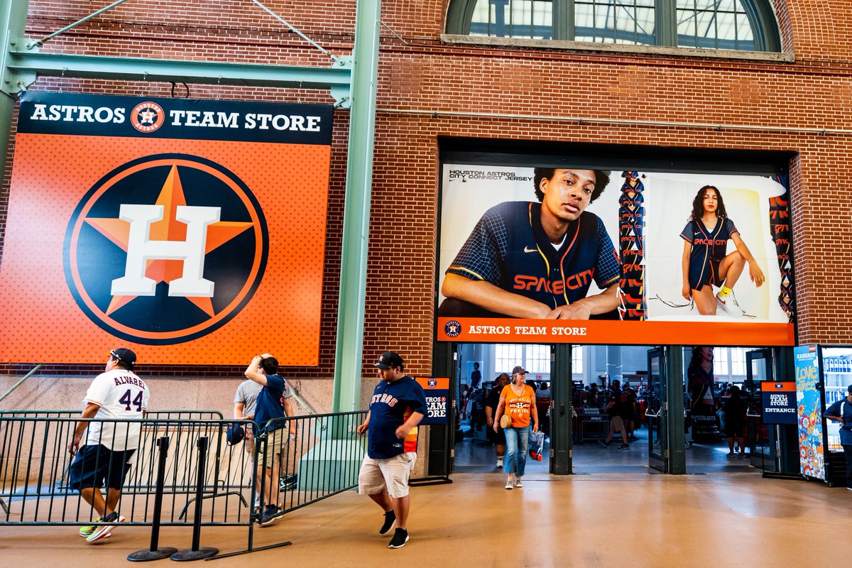 Houston Astros on X: In observance of Memorial Day, the Houston Astros  Team Store will be closed tomorrow through Monday. The Team Store is open  until 5 PM tonight and will reopen