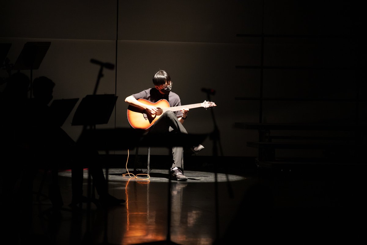 AISChennai's tweet photo. After 877 days, our MS and HS students came together for their first in-person performance. The AISC Spring Concert was a symphony of hope, joy and triumph — where our community was able to come together and enjoy music as it was intended to be experienced! #AISCMusic https://t.co/oGAXMPTHRg