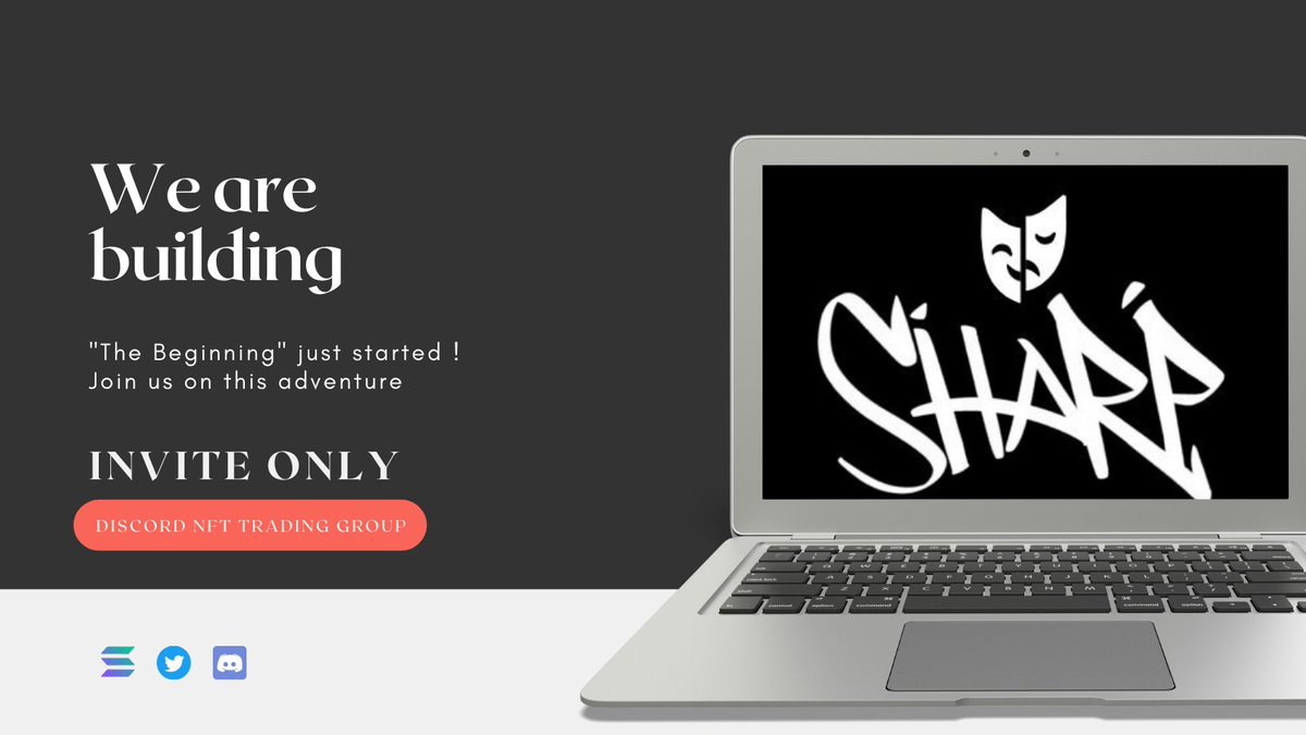 TheSharpDAO's tweet image. We are building! 
Our adventure just started 🔥🚀
Stay tuned 📻

#SolanaNFTs #NFTCommunity #NFTs #alphagroups #sharpdao