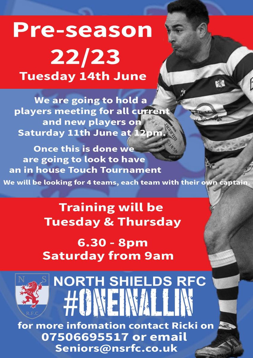North Shields RFC tweet media