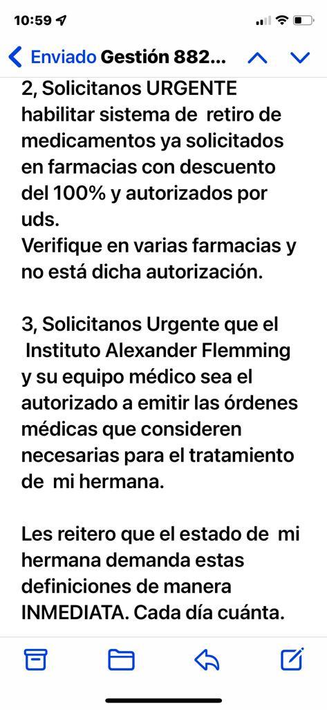 MerySur's tweet photo. Mi resp siempre es "Háganse sus controles y no posterguen temas de salud" ahora yendo a lo más terrenal, lo que necesito es visibilizar la poca voluntad de @Medife a entregarme la medicación oncologica. Estan poniendo trabas administrativas absurdas. Hicimos decenas de reclamos. https://t.co/3lzznxCxIa