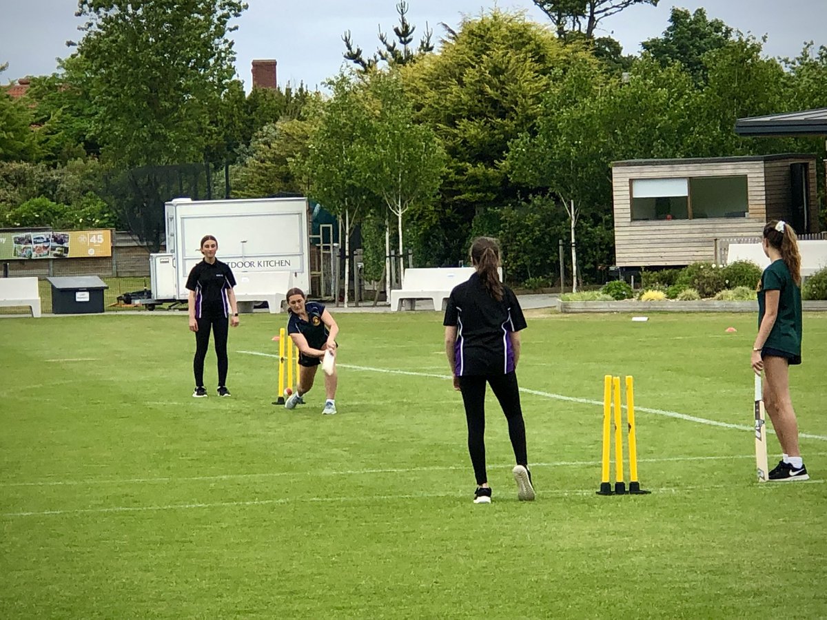 GuernseySports's tweet photo. Girls cricket is on the up thanks to @guernseycricket encouraging secondary school pupils to try the game. Today’s Y9 festival showcased some promising players 👍🏻😀🏏 #gsygirlscan https://t.co/esrFh6q5tb