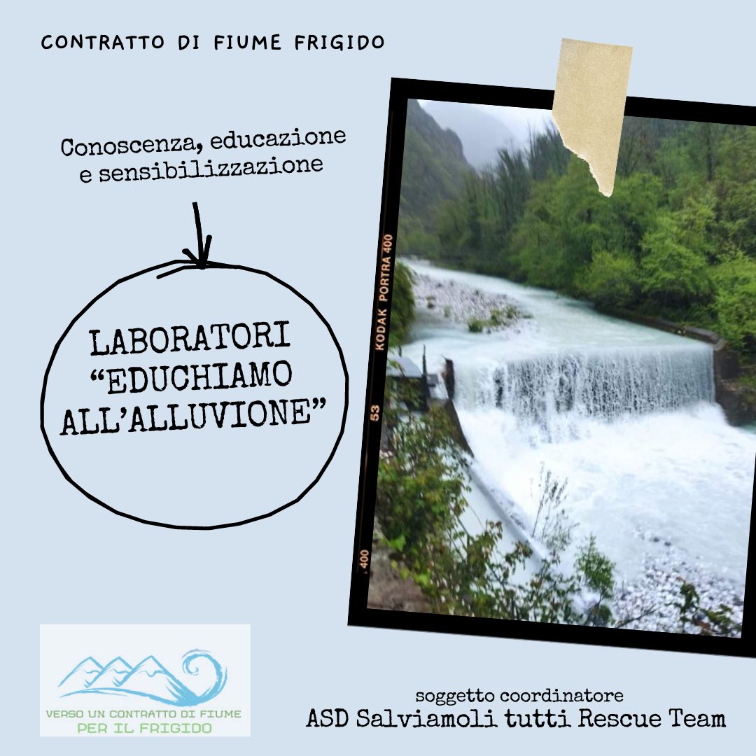 CInterattive's tweet photo. Contratto di Fiume Frigido: laboratori “Educhiamo all’alluvione” per le scuole superiori, collegati alla campagna “io non rischio: buone pratiche di protezione civile” e realizzati da ASD Salviamoli tutti Rescue Team 
#contrattodifiume #buonepratiche #protezionecivile https://t.co/GnkyBqZGwJ