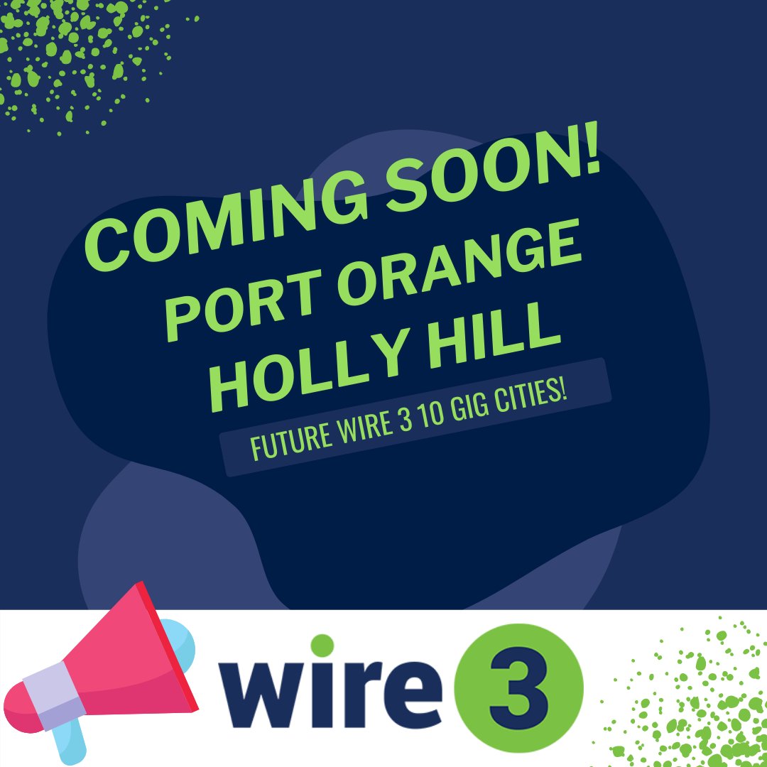So excited to announce our next stops on the road to better internet in Volusia County - Port Orange and Holly Hill! tinyurl.com/3hwh4a93 <a href="/TeamVolusiaEDC/">Team Volusia EDC</a>