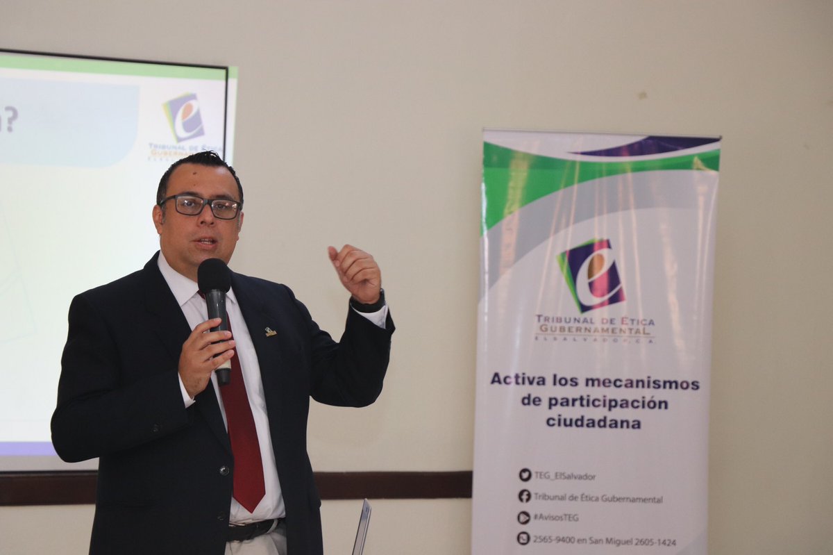 TEG_ElSalvador's tweet photo. #EnDesarroll | El TEG se encuentra desarrollando un Curso de Inducción para nuevos miembros de Comisiones de Ética Gubernamental de instituciones públicas del Gobierno Central y municipalidades. https://t.co/VjPYt7wGIf