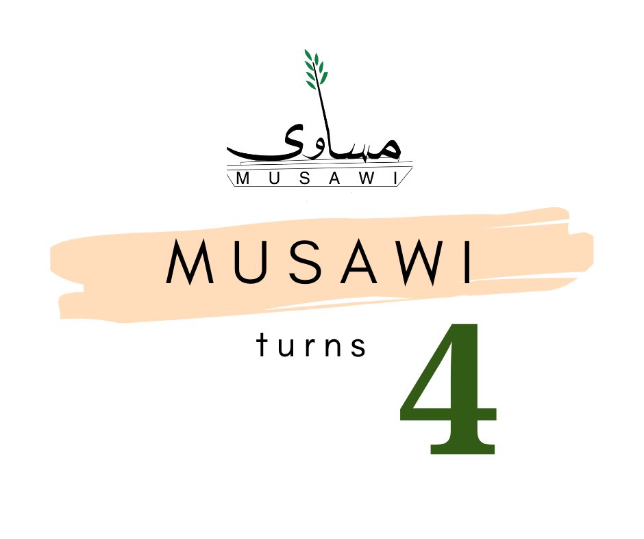 musawiofficial's tweet photo. This May #Musawi completes 4 years in operation! We’re grateful for the work we’ve been able to do, with the #teams that have made it possible every step of the way, &amp; to all those we work for &amp; with everyday, for a more #equitable, #inclusive and #sustainable future for all. https://t.co/q03nulea6p
