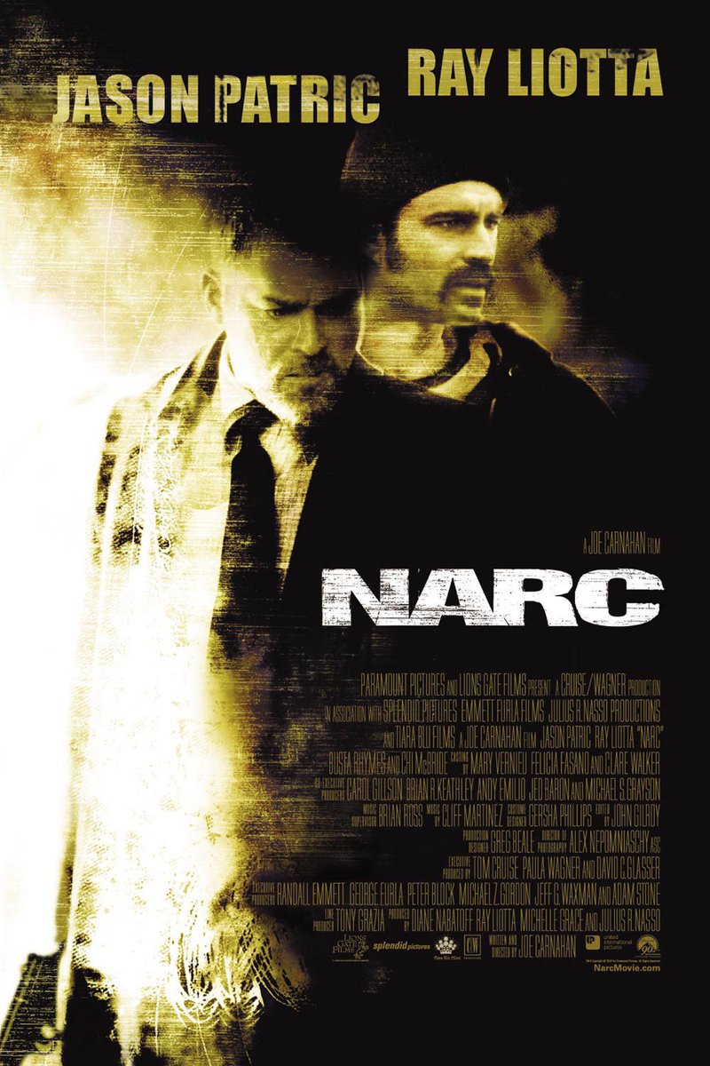 rangerjayfilm's tweet photo. #NowPlaying Joe Carnahan’s NARC… one of my favorite Ray Liotta’s… he’s wheels off, scary good in this one… RIP. https://t.co/QARw7cMM5F