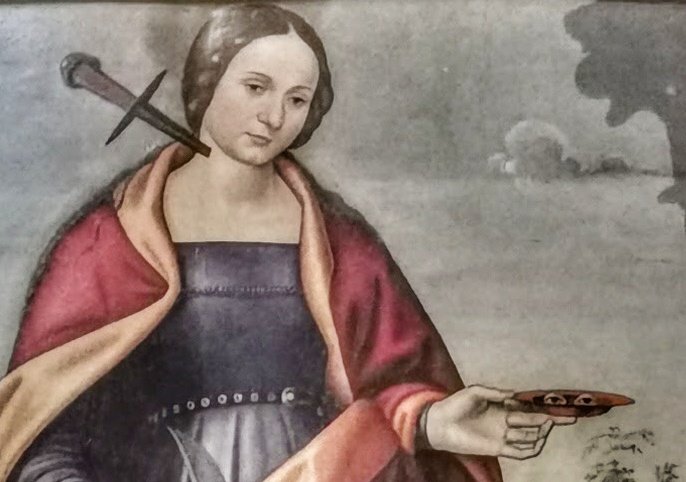 rapto333red's tweet photo. @WeirdMedieval "Bored while getting stabbed" seems to be a sub genre, huh? https://t.co/NGCJESrbLU