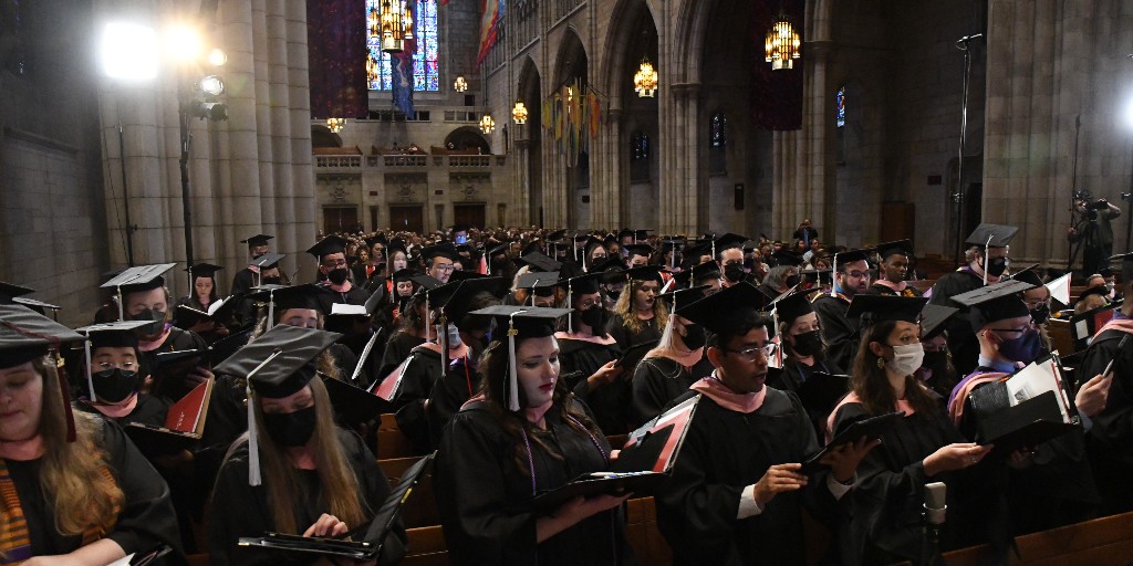 Missed watching the livestream of Westminster's Commencement?  A video is now available for viewing, along with the program, here.  Fast forward to 43:30 to view the pre-ceremony music and Commencement.  bit.ly/3LJzCW9 #wccgrad #wccproud