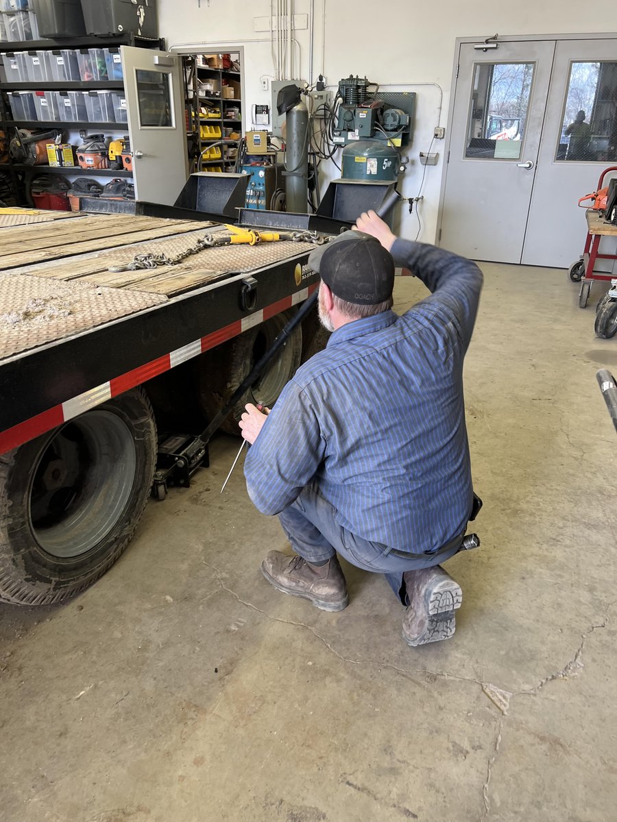 randahlconst's tweet photo. It's that time of year again! We inspect all of our road going equipment for DOT compliance. Safety first for our team! 
#randahlconstruction #concrete #construction #safetyfirst #inspections https://t.co/FI95mlcAt9