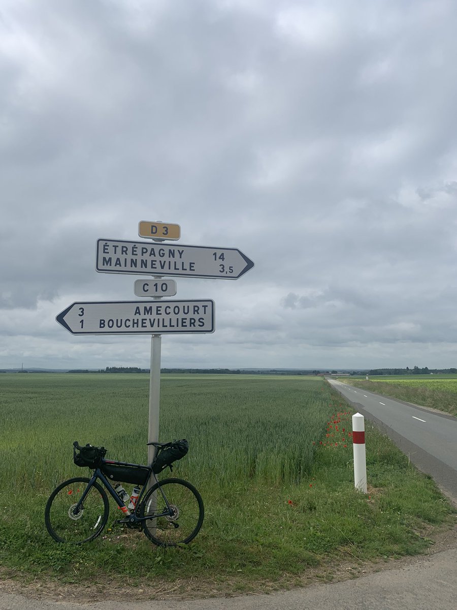 Jack_Hanley_'s tweet photo. Day 2 of my London to Paris cycle. Made it from Newhaven to Dieppe and put about 150k in on the French tarmac, what a place for two wheels 😁

The looong day 2 was made easier when at lunch I saw the fundraising target had been hit!

@LFC @LFCFoundation https://t.co/ekDY6bDdhH