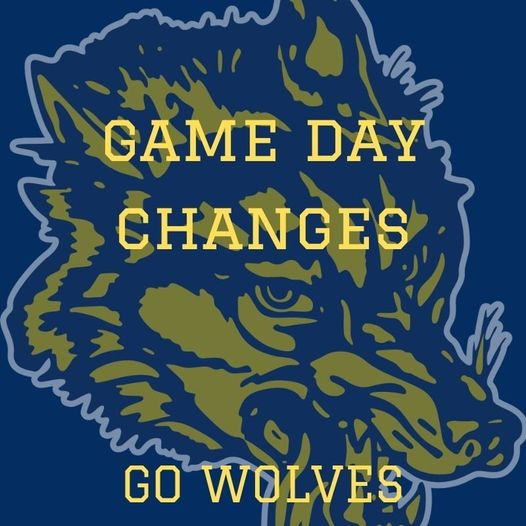 CTownAthletic's tweet photo. Varsity &amp; JV Softball games at Howell are canceled for today.  All other events are on as scheduled at this time.  #GoWolves https://t.co/J9KyN8Zeh1