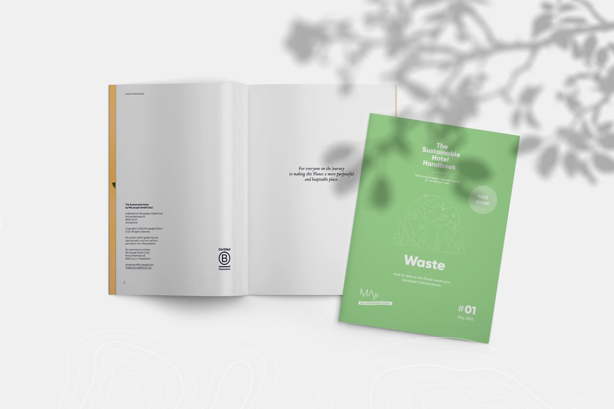 MAp_Consultancy's tweet photo. Presenting our FREE guide: “Waste: How to reduce the (food) waste your hotel produces” 🗑

In this guide, we tell you how to reduce the (food) waste your hotel produces. Download here >> https://t.co/JumGkKm3Sj

#mapboutiqueconsultancy #thesustainablehotel #waste #foodwaste https://t.co/bp9Y2iVEYi