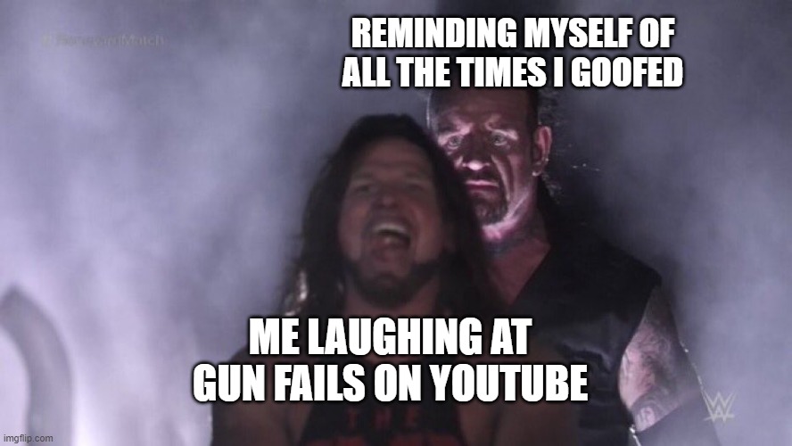 SDI_school's tweet image. At least those fails could make for a funny story one day. Keep practicing, stay safe, and have some fun. 🙂

#WhyISDI #gunfails #gunmemes #practicemakesperfect