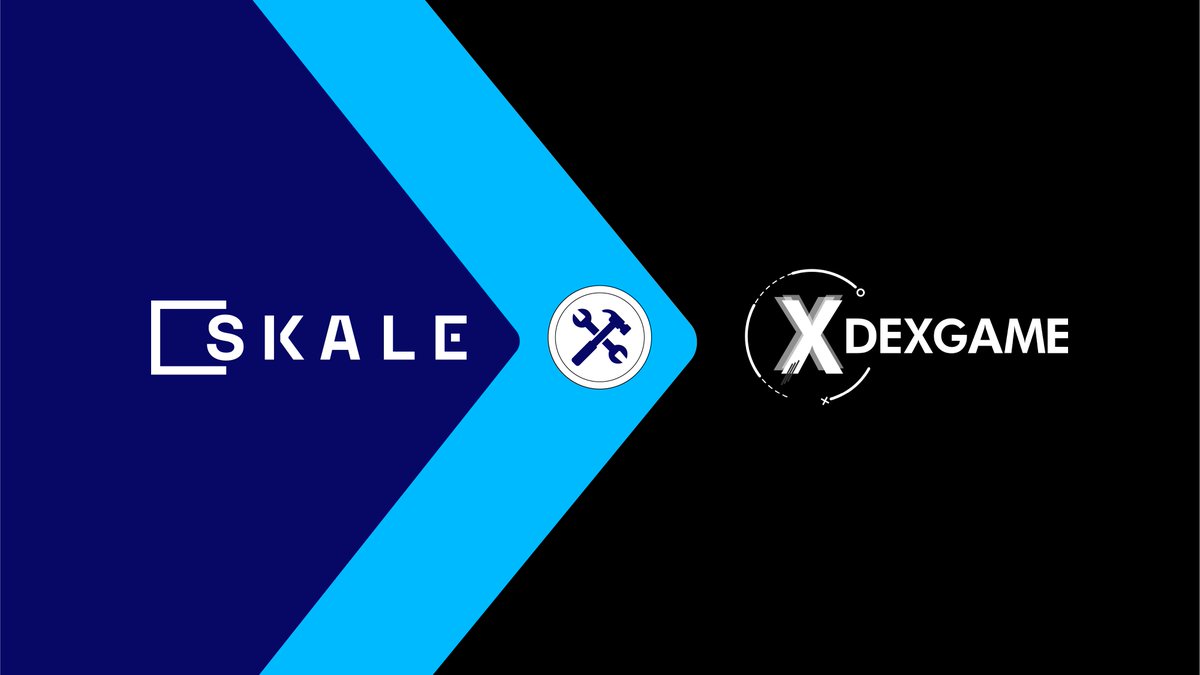 🚨BREAKING NEWS🚨 We’re very excited to announce that <a href="/DexGame_io/">DEXGame</a> will be building on #SKALE!

#SKL $SKL #DexGame $DXGM #GameFi #P2E #BlockchainGaming