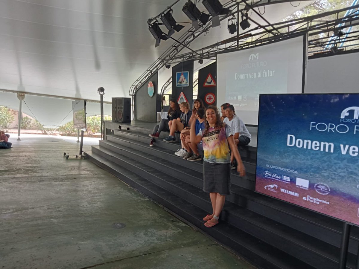 Hoy hemos participado en #ForoFuturo, donde hemos presentando nuestro proyecto de custodia marina que desarrollamos con institutos. Han asistido alumnos, algunos de nuestros voluntarios, como Adam, Antonio y Ana, y nuestra educadora Marta Fernández
#SalvemSaBadia #EstimSaBadia