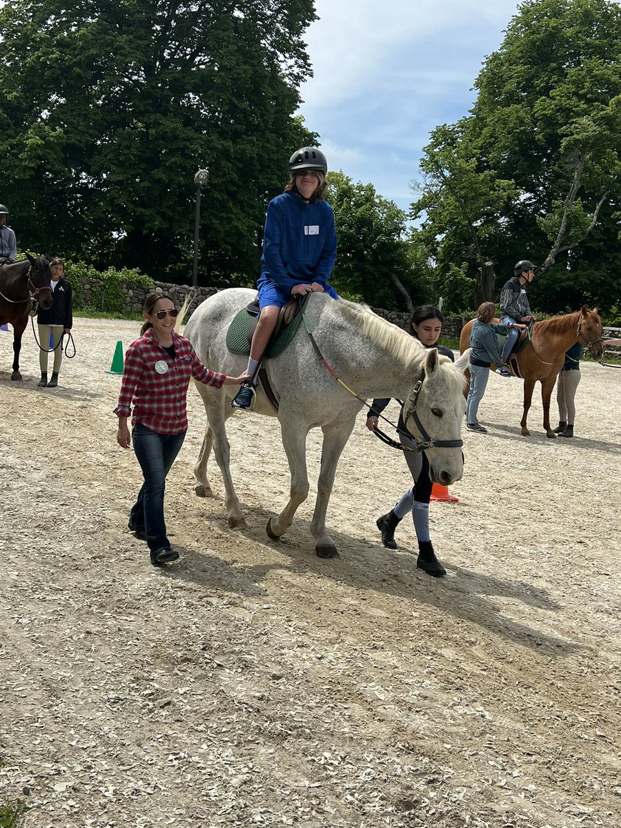 So much fun <a href="/HorseAbility/">HorseAbility</a> today! Our students had the best time! <a href="/obie_lbms/">Dayna Obidienzo Griffin</a> #lbms #horseability