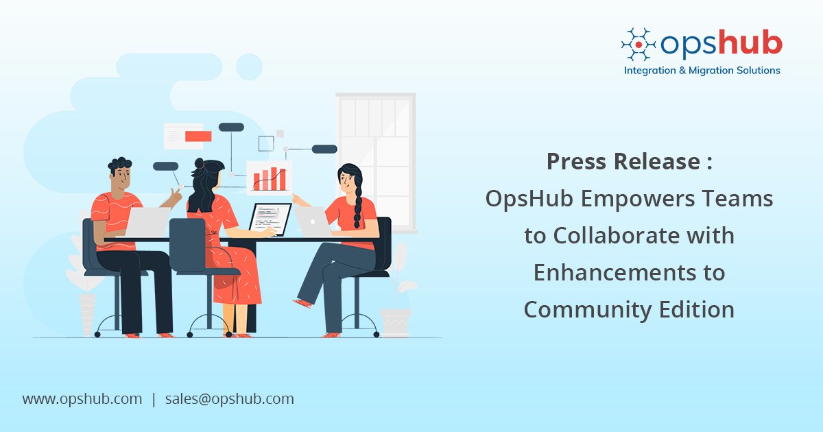 opshub's tweet photo. Enable enterprise-grade #integration with the enhanced and easy-to-use Community Edition of OpsHub Integration Manager (OIM) at no cost.  Read our Press Release to learn more: https://t.co/Ms5bn7x6LW https://t.co/4M5yxh2tuP