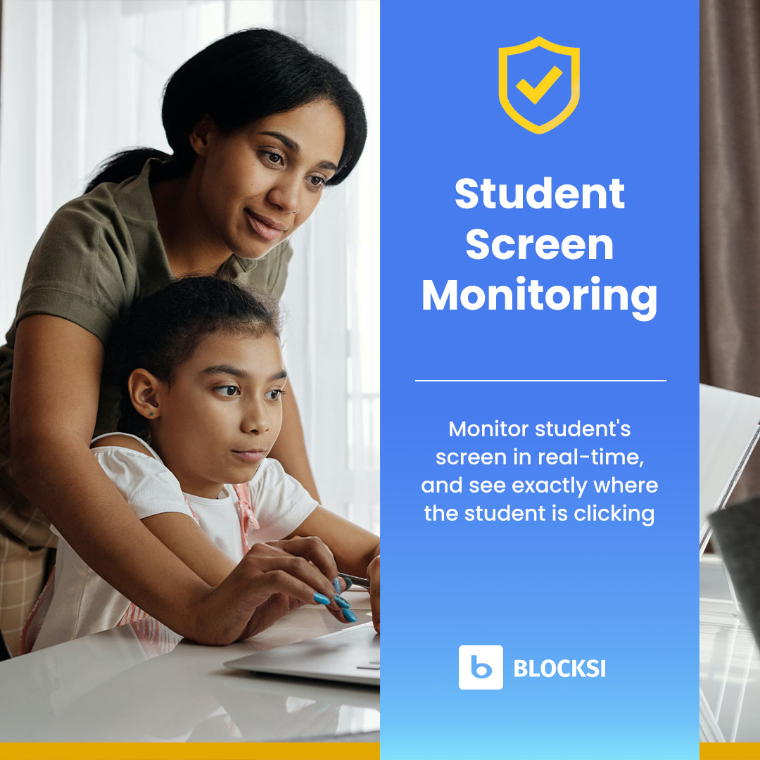 Stay in control! View online learning activities and progress in real time by following the screen of one or more students from your own device.

#ClassroomManagement #ScreenMonitoring #realtimetracking #studentsafety
