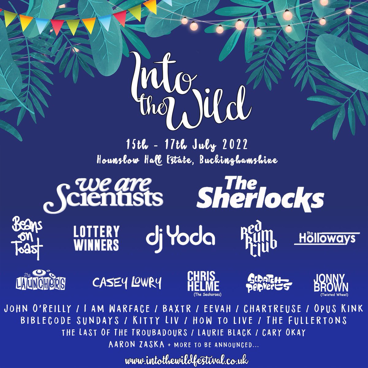 Summer is coming! 

Another step into festival season and we’re very excited for <a href="/intothewildfes1/">IntoTheWild Festival</a> in Buckinghamshire. 🏕