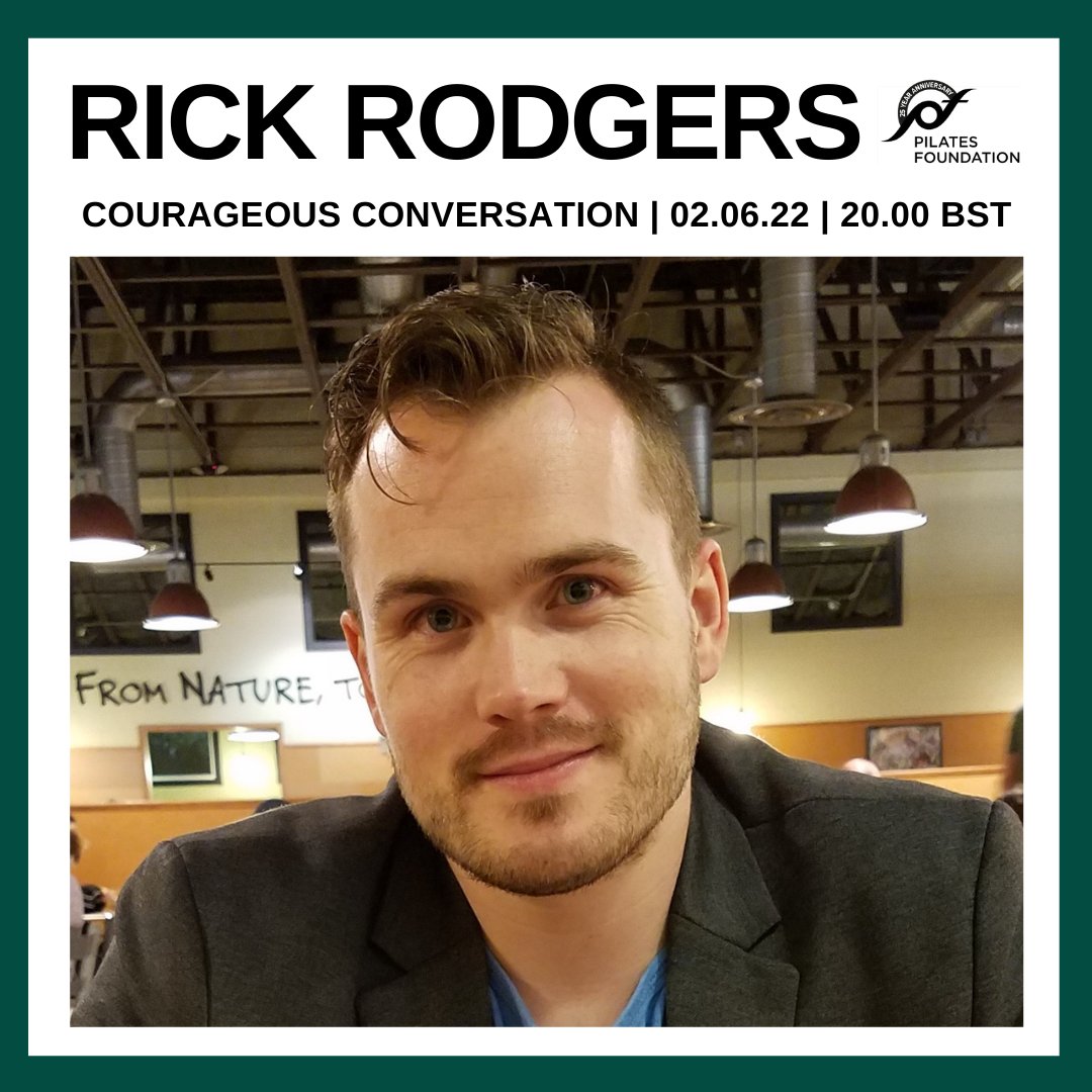 pilatesfound's tweet photo. We've got a communal viewing of Rick Rodgers' Courageous Conversation 🎉 (@paracheer)

📆 Thursday 2nd June 2022
🕗 8 - 9pm
⭐ FREE / PF Members &amp; Trainees only ⭐

Register here ➡️ https://t.co/BWAwGA4ixF 

#cpd #rickrodgers #courageousconversations #pilates #pilatesfoundation https://t.co/MXOiQsZ4eD