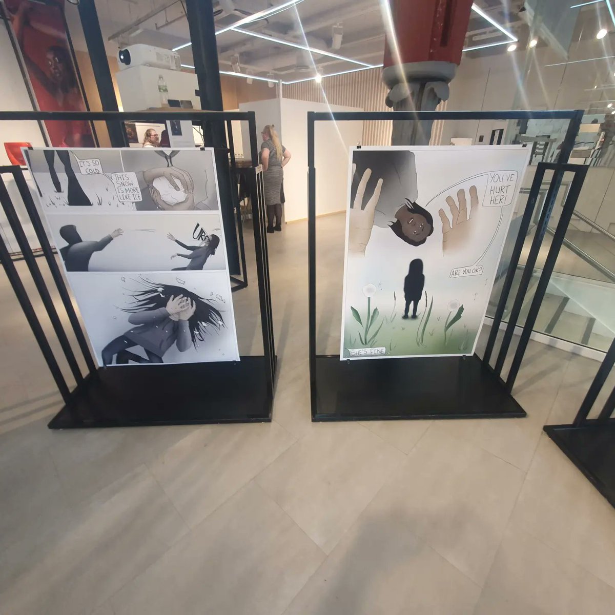 boltonarts's tweet photo. CUR(AT)ED 2022
@Market_PlaceSC until Sunday
Come and see our MA exhibition featuring #FineArt #illustration #photography #scriptwriting #CreativeWriting https://t.co/OSd6NX6BLh