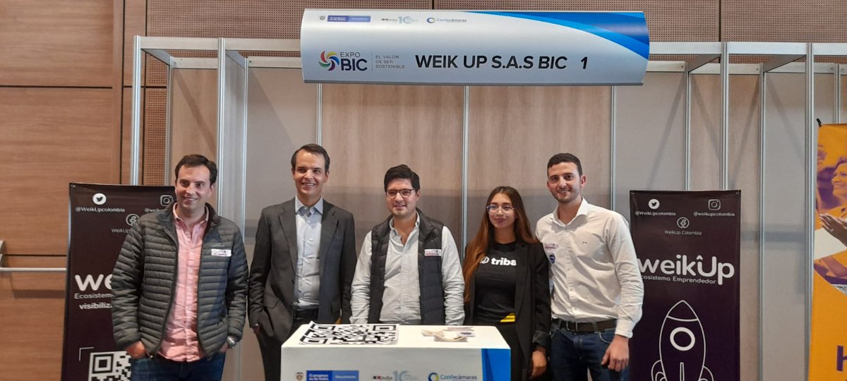WeikUpColombia's tweet photo. #TBT

Hoy en jueves de #TBT recordamos la participación de #WeikUp en #ExpoBIC. Un evento que nos gozamos de principio a fin 🚀

En compañía de @fjnoguera  @InnpulsaCol @TribalCredit 💪🇨🇴

Juntos fortalecemos el ecosistema de impacto 💥👊
#emprendimiento https://t.co/u5ERWXFqyR