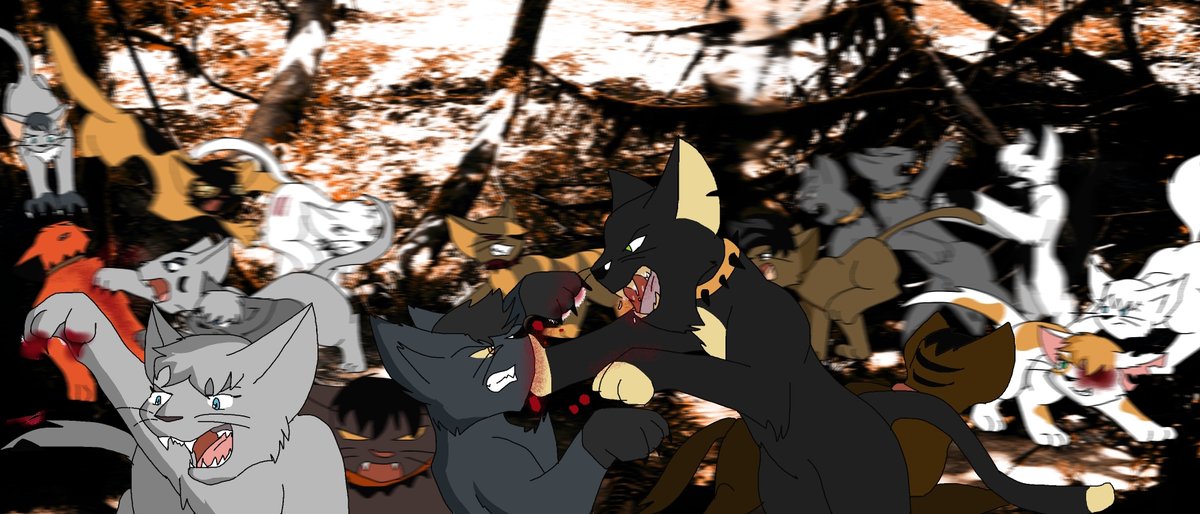 Clanzine_wc's tweet photo. @Dreamt_dog i got a little more uhhh impressionistic w the photo backgrounds in bones shatter fsdfghhh https://t.co/eJbxpg9jSt