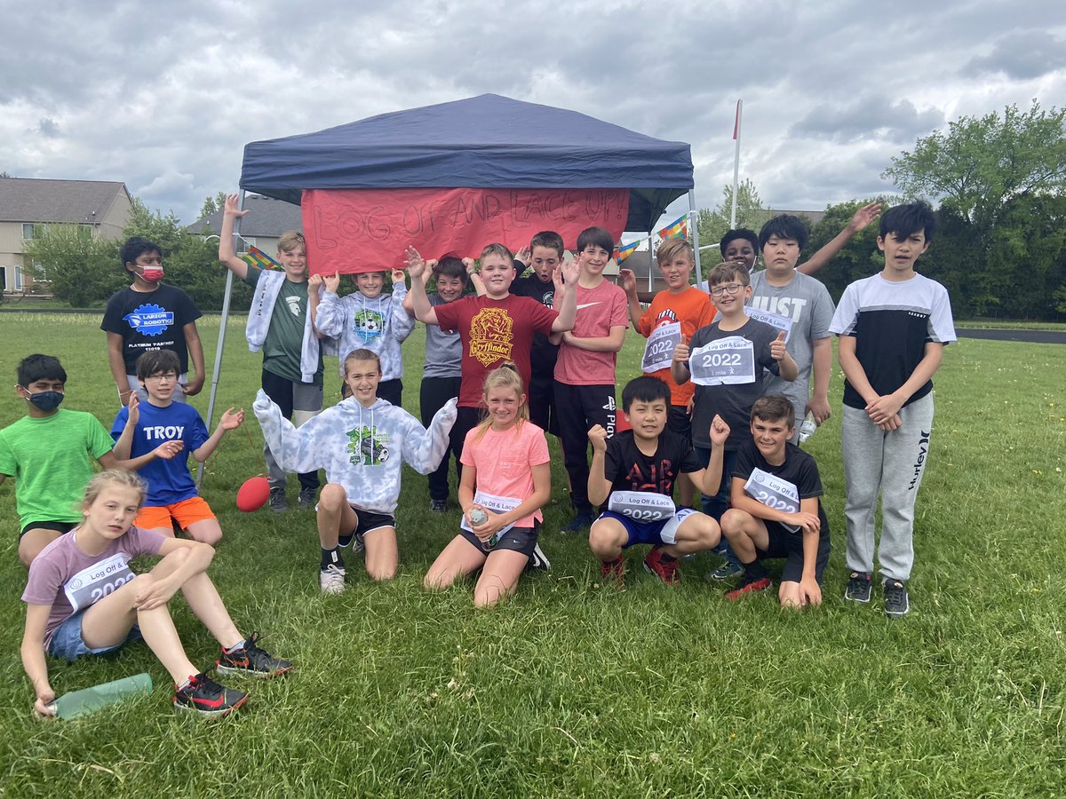 Mrs.Holtz (@larsonphysed) on Twitter photo Rebels had a great time <a href="/LogOff_LaceUp/">Log Off & Lace Up</a> run! 6th graders found the benefits (both mental and physical) of running outdoors! There is still time for your family to participate in this #free run- register here! logoffandlaceup.weebly.com Rebels had a great time <a href="/LogOff_LaceUp/">Log Off & Lace Up</a> run! 6th graders found the benefits (both mental and physical) of running outdoors! There is still time for your family to participate in this #free run- register here! logoffandlaceup.weebly.com