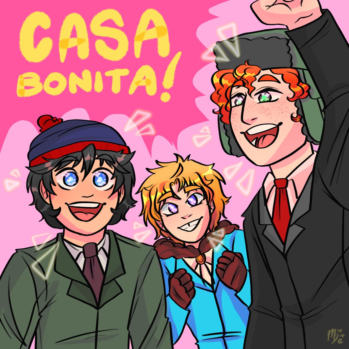 virgosCringe's tweet photo. they’re going to casa bonita! happy birthday kyle 💚🥳#Happy_Birthday_Kyle2022 #SouthPark #sptwt #spkyle #spstan #spkenny https://t.co/xJbPloH7Lm