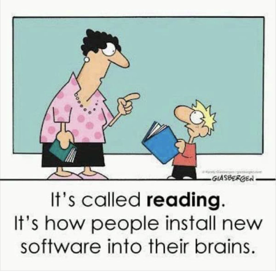 DuarteBueAlves's tweet photo. It’s called #Reading . #books #brain #livros #livre #BookTwitter #libraries #librarians #Software #libros #leitura #seculo21 https://t.co/FZYuZ7KpRc