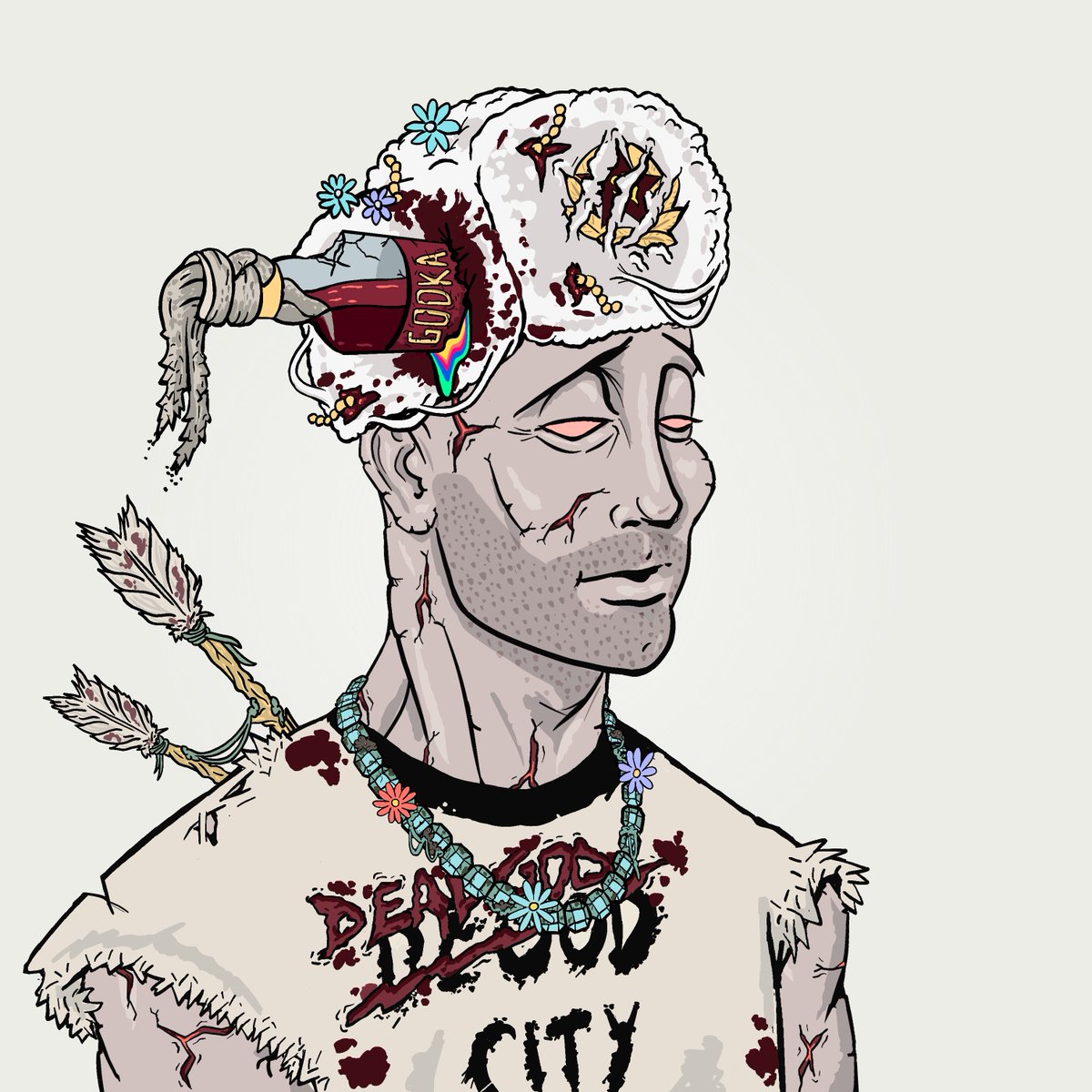 I'm an attorney and therefore fond of drinking. I also enjoy NFTs and great communities. This god seemed like a natural fit. Will be using this as an exhibit in court for auto-win.

Very excited to be here! Now where are my fellow gods and goddesses at!? <a href="/DeGodsNFT/">DeGods</a> <a href="/frankdegods/">Frank</a>