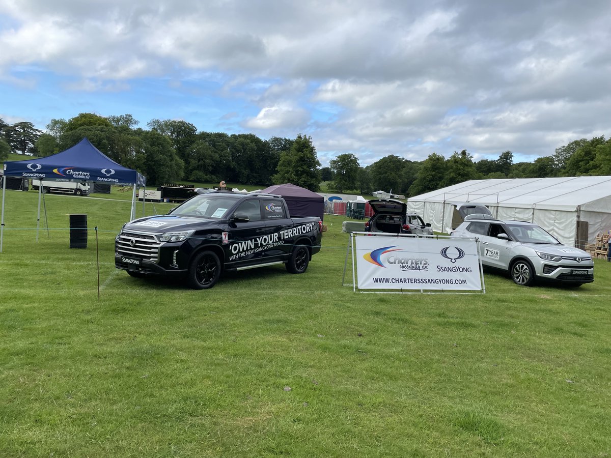 ChartersSYong's tweet image. All setup at @HighclereShow for the weekend. Are you coming to join us? #ssangyong #HighclereCastle #Newbury