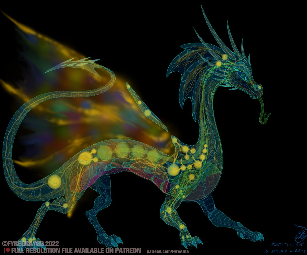 FyreDraygg's tweet photo. << A three-dimensional cross-slice of the seven-dimensional blueprint quickly materialised on the hyper-holographic display... >>

Read more and check out my new mecha-dragoness design artwork over at:
https://t.co/1j7mwZzEFB https://t.co/MdoTSqMBg3