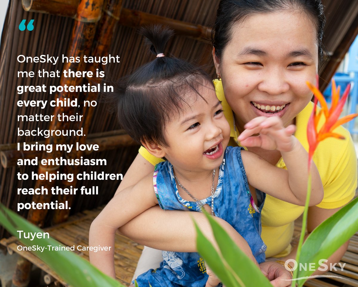 OneSky for all children (@oneskyorg) on Twitter photo An est. 58 million children 5yo and younger across Asia are at risk of not reaching their full potential due to lack of quality early care (<a href="/TheLancet/">The Lancet</a>). Loving caregivers, like Tuyen in Vietnam, are making a vital difference by providing responsive care to more children each day. An est. 58 million children 5yo and younger across Asia are at risk of not reaching their full potential due to lack of quality early care (<a href="/TheLancet/">The Lancet</a>). Loving caregivers, like Tuyen in Vietnam, are making a vital difference by providing responsive care to more children each day.