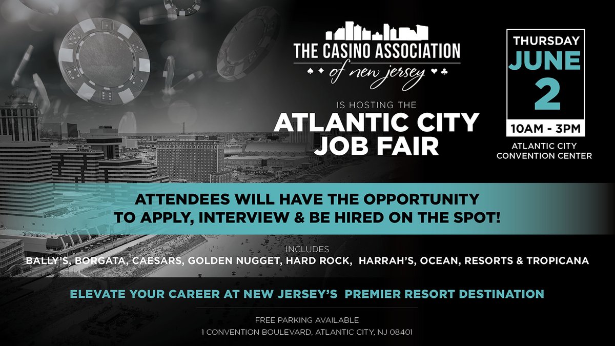 Atlantic City Casino Workers Plan Action Before Gaming Job Fairs