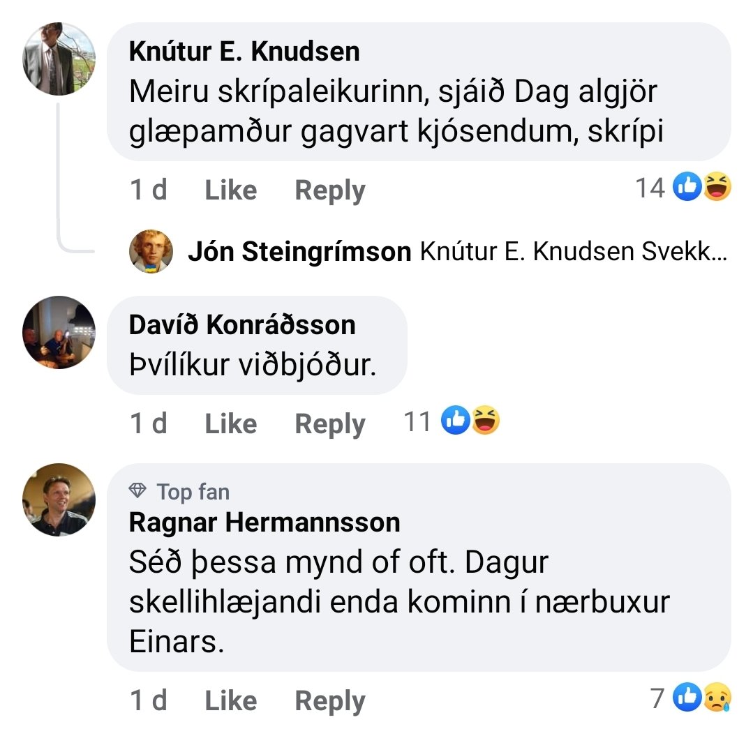 MohawkJustice's tweet photo. Nærbuxur Einars https://t.co/nn4IeKdd6v