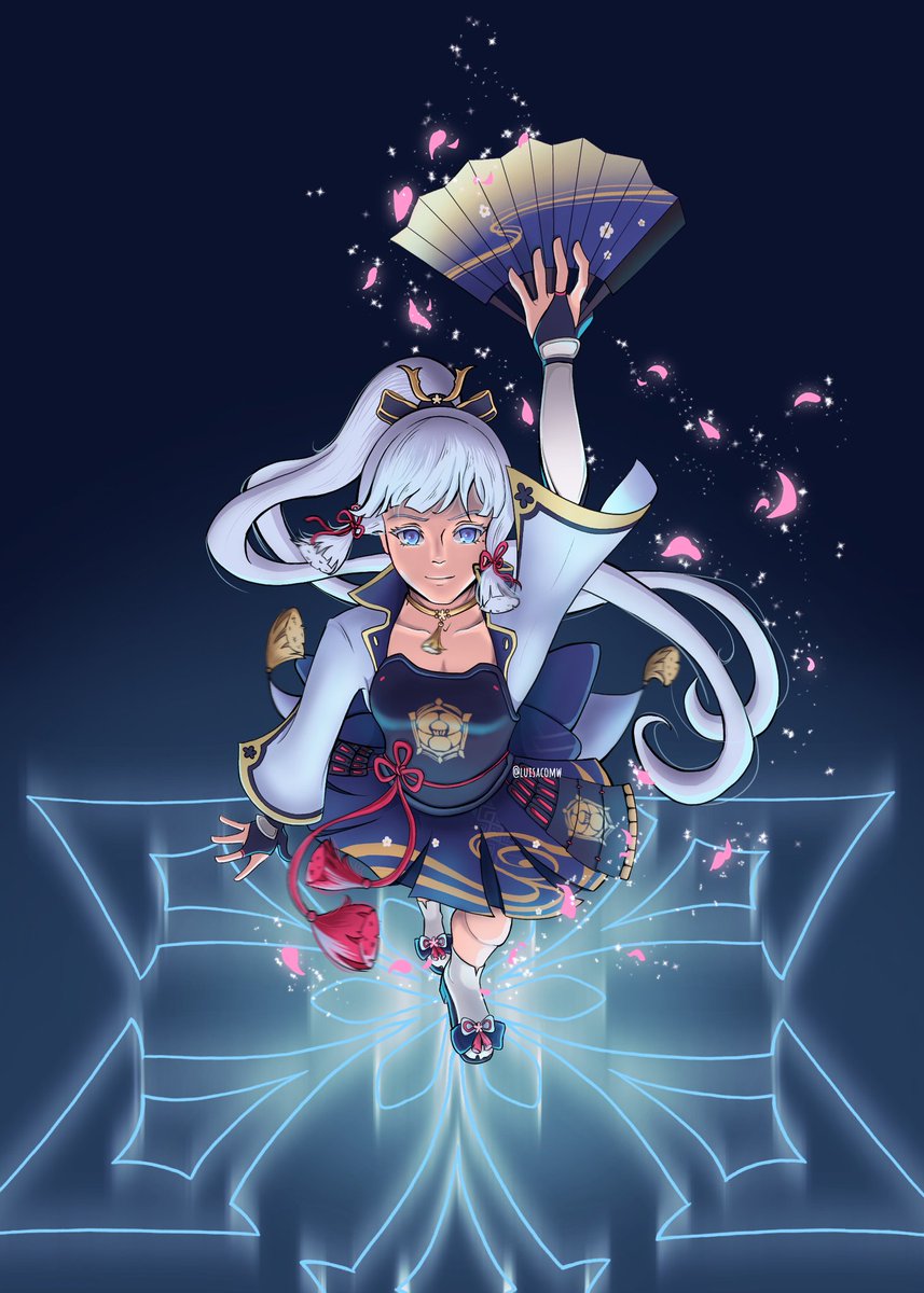 Kamisato art: soumetsu ❄️
 
#genshinimpact #Ayaka