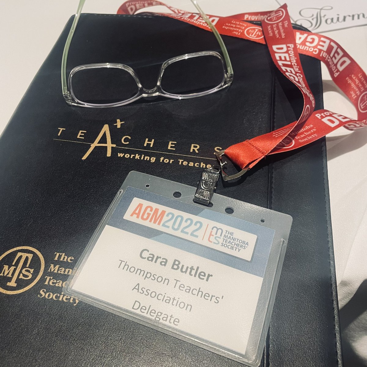 raisingrrrl's tweet photo. My first day as a first time delegate at #mtsagm2022 After 13 years as a school rep this is super interesting. Very excited about how tomorrow will go! Learned a lot today. https://t.co/qqtmqRs1Yl