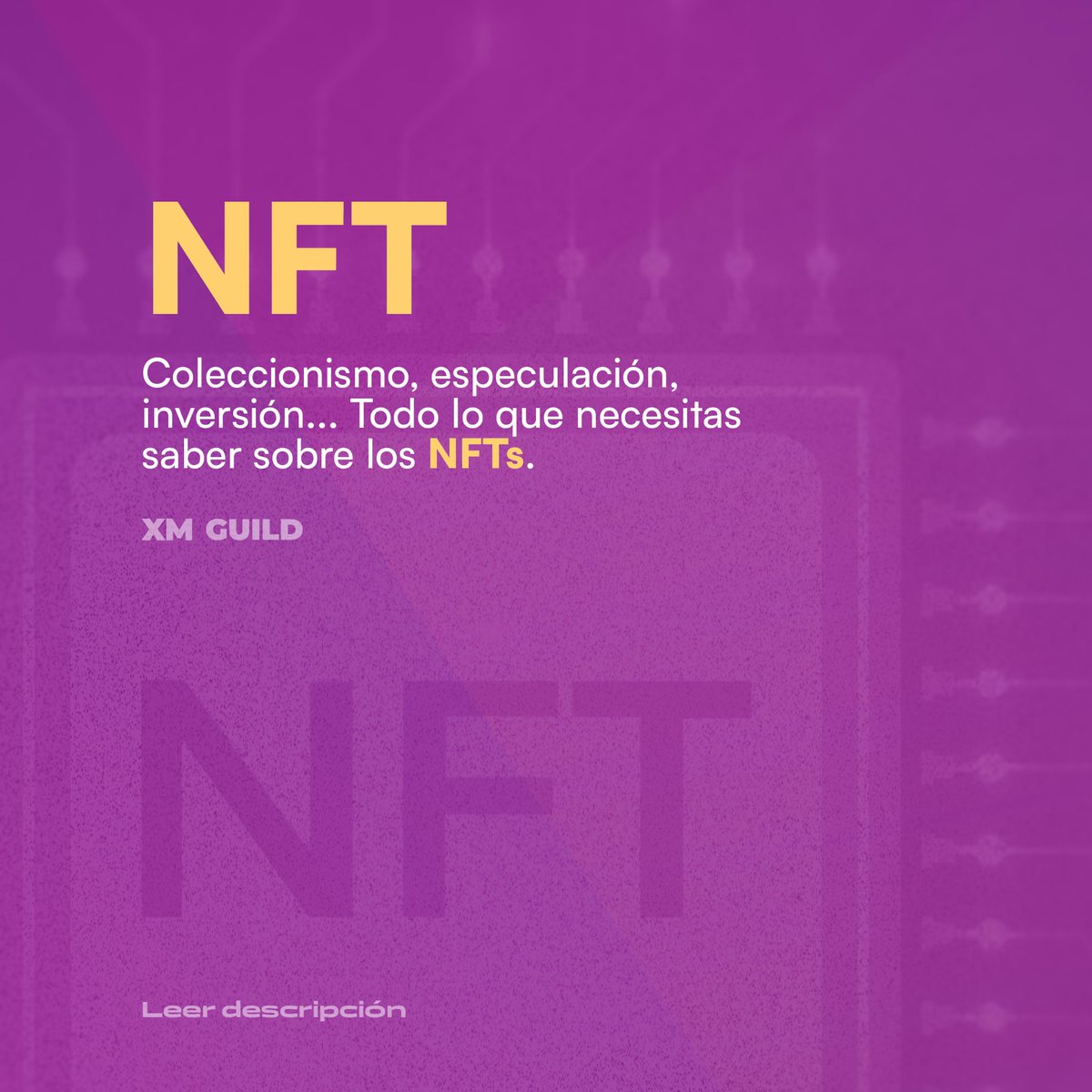 XMGuild's tweet photo. En la actualidad se habla mucho acerca de los NFT, así que es importante saber lo que significa estas siglas tan utilizadas en el mundo digital para tener una carrera exitosa

Te invitamos a leer nuestra última publicación de Facebook para informarte más

https://t.co/vclS6XAXzT https://t.co/SGsMRthI7o