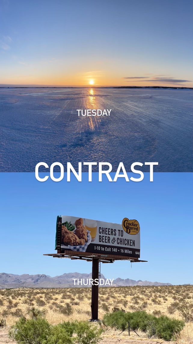 ShaneFen's tweet photo. From the Canadian tundra to the New Mexico desert!
@ScoreGMedia
#TootooDoc #DolphDoc
#CreativeHustler https://t.co/bwoMZ24hP8