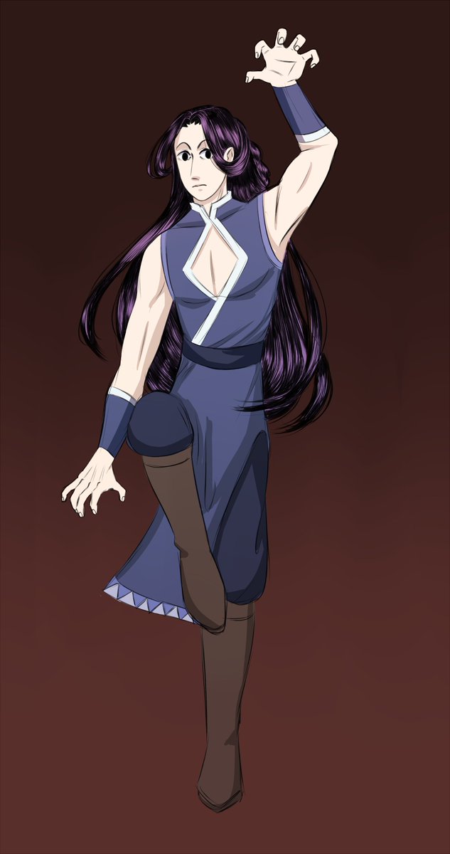 GreeenImp's tweet photo. Saw a crossover of hxh and atla on tiktok
I think Illumi is perfect blood bender
#hxh #hxhfanart #illumi https://t.co/NfjblDicOz
